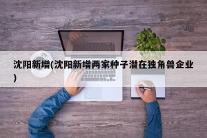 沈阳新增(沈阳新增两家种子潜在独角兽企业)