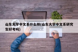 山东大学中文系什么样(山东大学中文系研究生好考吗)